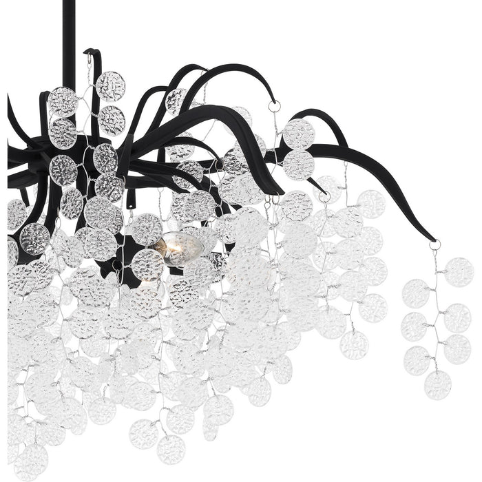 Quoizel - MAP5028EK - Six Light Chandelier - Maple - Earth Black