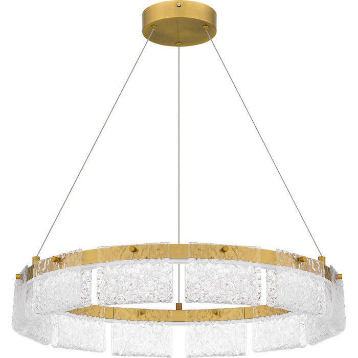 Quoizel - PCACE2824BRG - LED Pendant - Alice - Brushed Gold