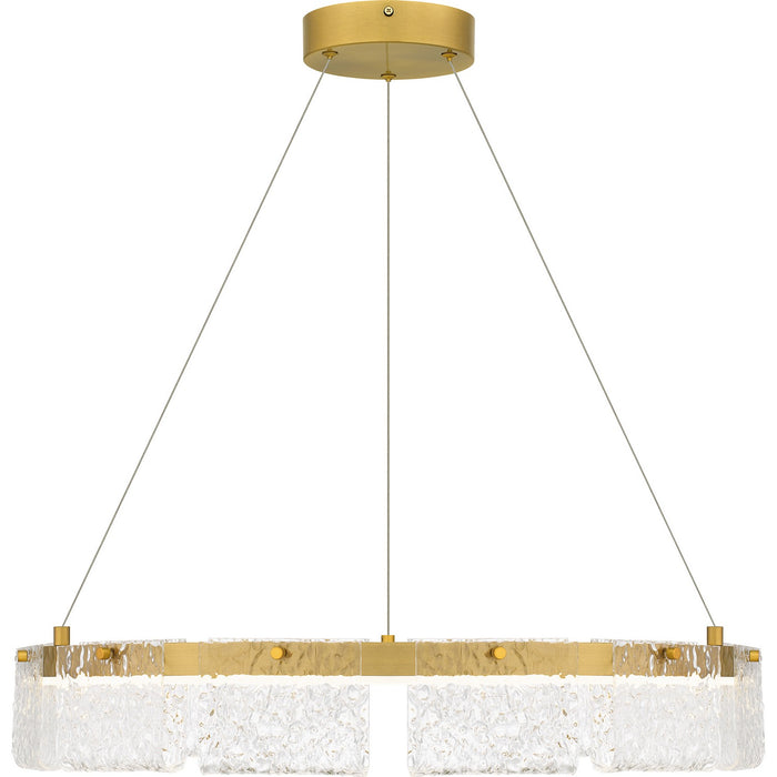 Quoizel - PCACE2824BRG - LED Pendant - Alice - Brushed Gold