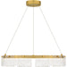 Quoizel - PCACE2824BRG - LED Pendant - Alice - Brushed Gold