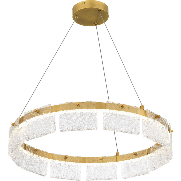 Quoizel - PCACE2824BRG - LED Pendant - Alice - Brushed Gold