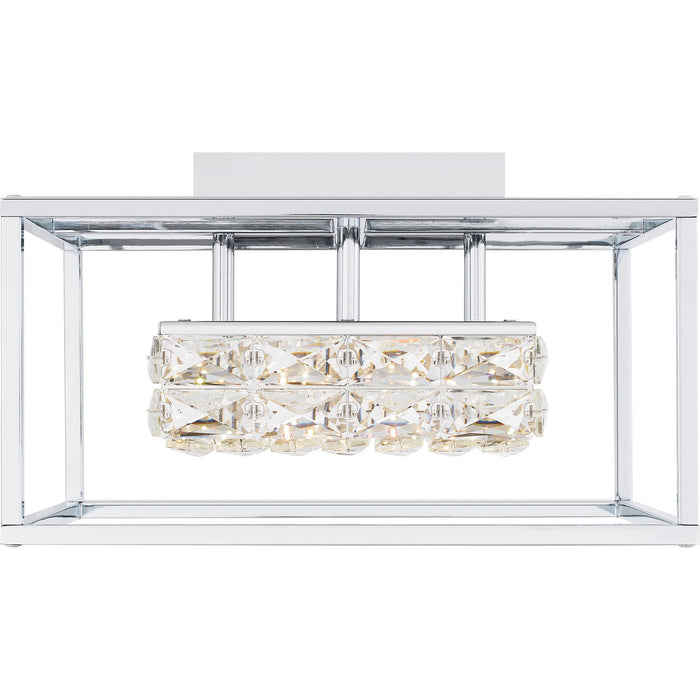 Quoizel - PCDZ1716C - LED Semi Flush Mount - Dazzle - Polished Chrome