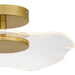 Quoizel - PCIB1718BRG - LED Semi Flush Mount - Ibis - Brushed Gold