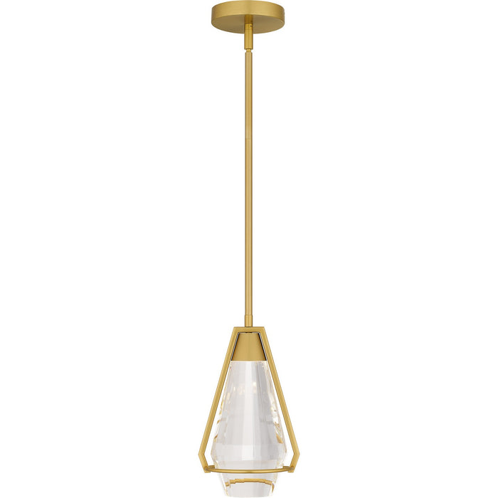 Quoizel - PCLUA1507BRG - LED Mini Pendant - Luca - Brushed Gold