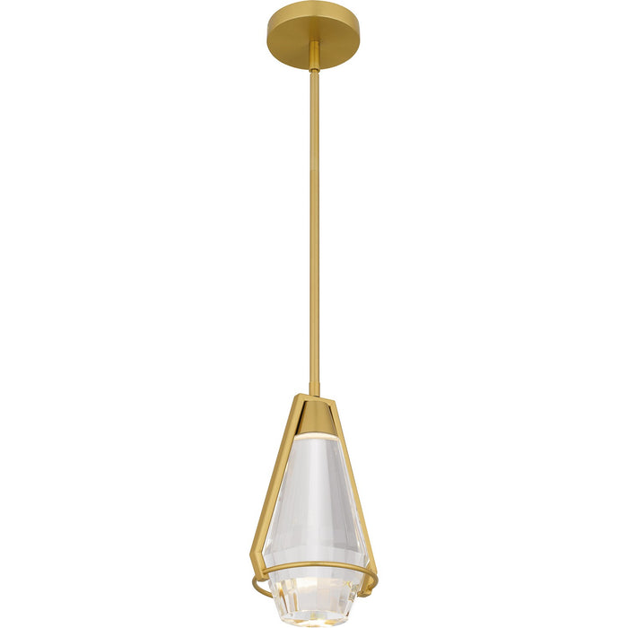 Quoizel - PCLUA1507BRG - LED Mini Pendant - Luca - Brushed Gold