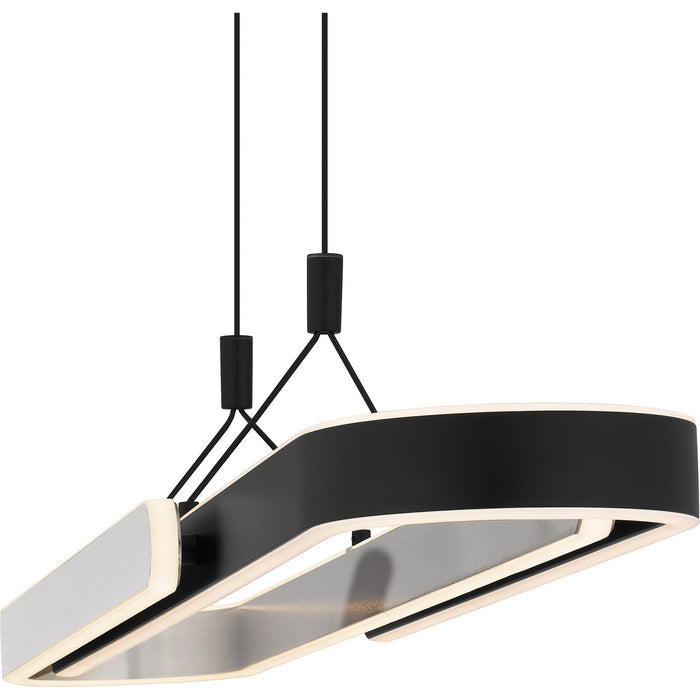 Quoizel - PCMRR142MBK - LED Linear Chandelier - Mira - Matte Black