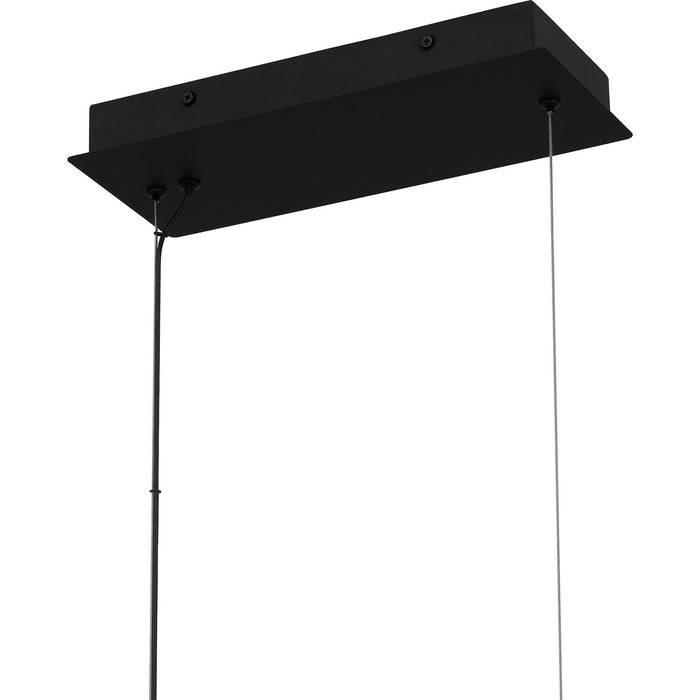 Quoizel - PCRES137MBK - LED Linear Chandelier - Reese - Matte Black