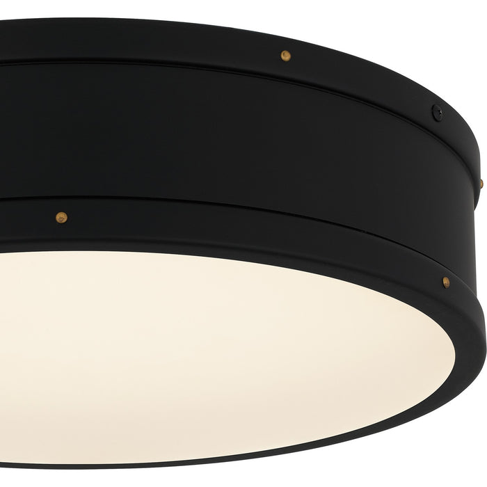 Quoizel - QFL5224MBK - LED Flush Mount - Quoizel Flush Mount - Matte Black