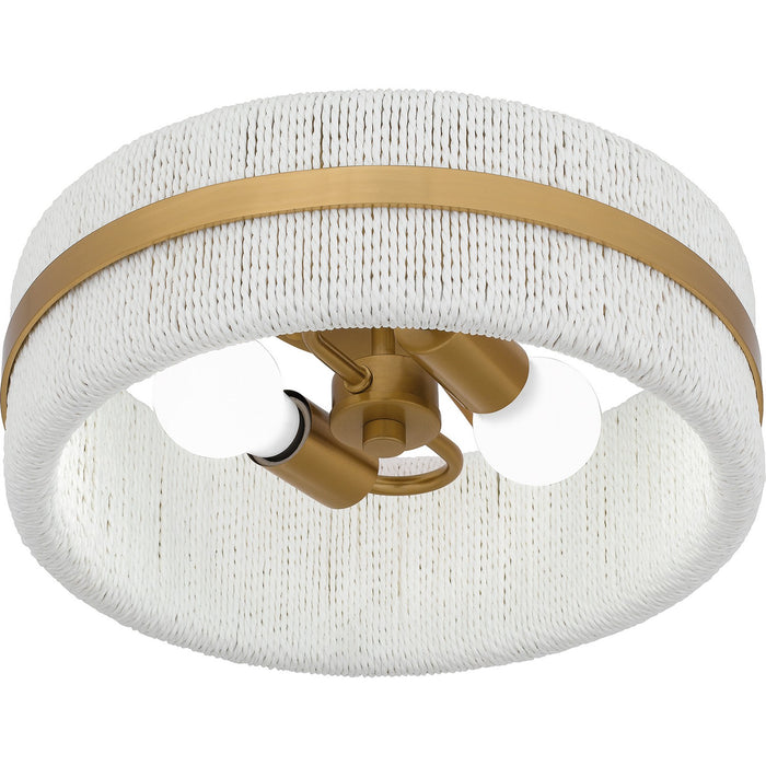 Quoizel - QFL6220BRG - Two Light Flush Mount - Quoizel Flush Mount - Brushed Gold