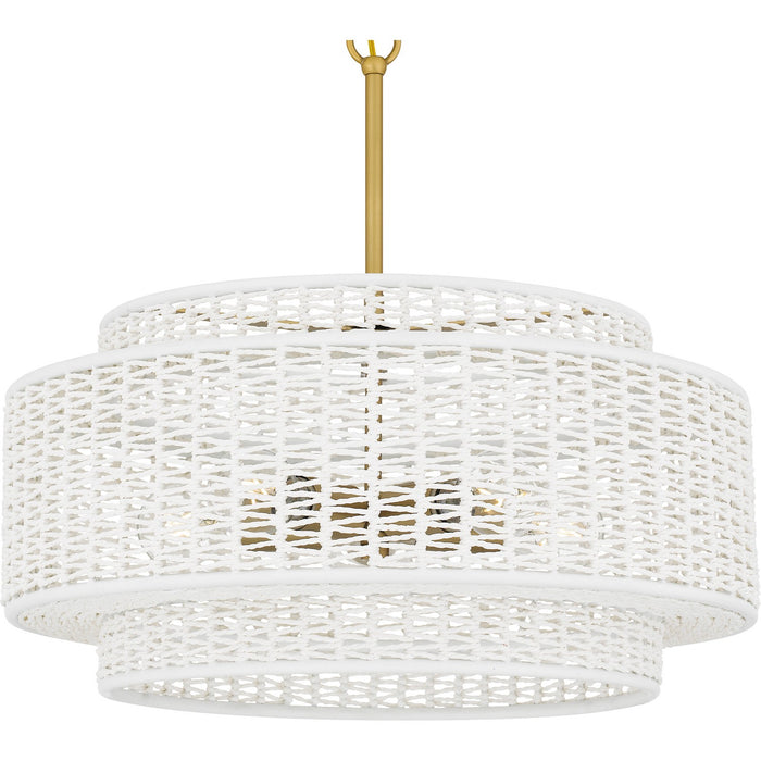 Quoizel - QP6161BRG - Five Light Pendant - Quoizel Pendant - Brushed Gold