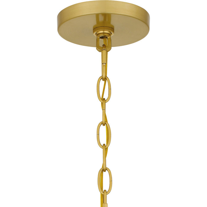 Quoizel - QP6161BRG - Five Light Pendant - Quoizel Pendant - Brushed Gold