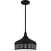 Quoizel - QP6208MBK - One Light Pendant - Quoizel Pendant - Matte Black