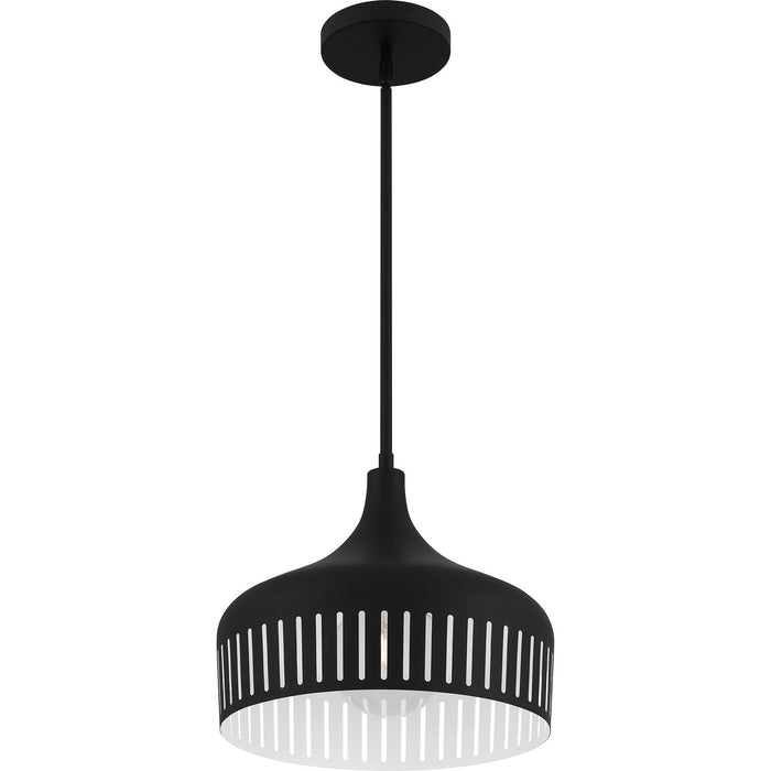 Quoizel - QP6208MBK - One Light Pendant - Quoizel Pendant - Matte Black