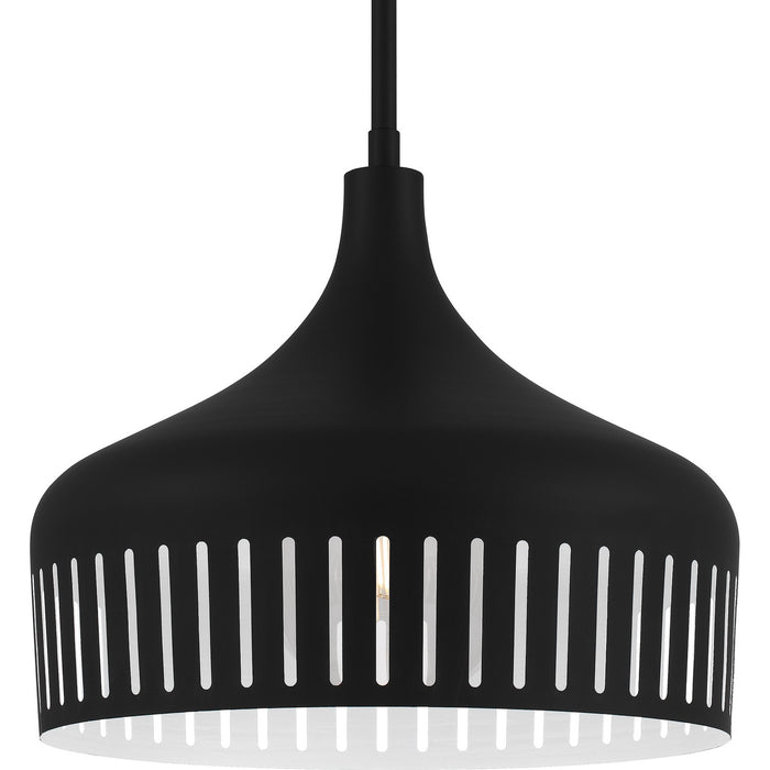 Quoizel - QP6208MBK - One Light Pendant - Quoizel Pendant - Matte Black