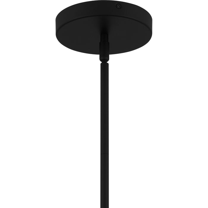 Quoizel - QP6208MBK - One Light Pendant - Quoizel Pendant - Matte Black