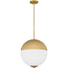 Quoizel - QP6211BRG - Two Light Pendant - Quoizel Pendant - Brushed Gold