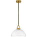 Quoizel - QP6217BRG - One Light Pendant - Quoizel Pendant - Brushed Gold