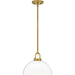 Quoizel - QP6217BRG - One Light Pendant - Quoizel Pendant - Brushed Gold