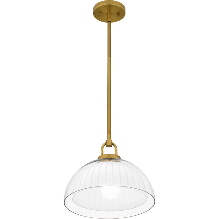 Quoizel - QP6217BRG - One Light Pendant - Quoizel Pendant - Brushed Gold