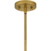 Quoizel - QP6217BRG - One Light Pendant - Quoizel Pendant - Brushed Gold