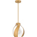 Quoizel - QP6739BWS - One Light Pendant - Quoizel Pendant - Brushed Weathered Brass