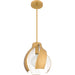 Quoizel - QP6739BWS - One Light Pendant - Quoizel Pendant - Brushed Weathered Brass