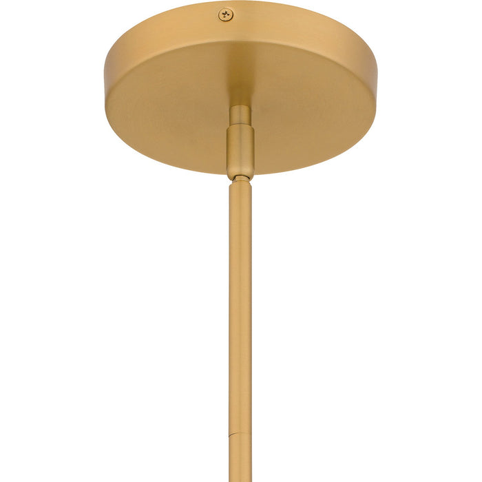 Quoizel - QP6739BWS - One Light Pendant - Quoizel Pendant - Brushed Weathered Brass