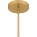 Quoizel - QP6739BWS - One Light Pendant - Quoizel Pendant - Brushed Weathered Brass