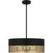 Quoizel - QP6740MBK - Four Light Pendant - Quoizel Pendant - Matte Black