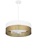 Quoizel - QP6740W - Four Light Pendant - Quoizel Pendant - Matte White