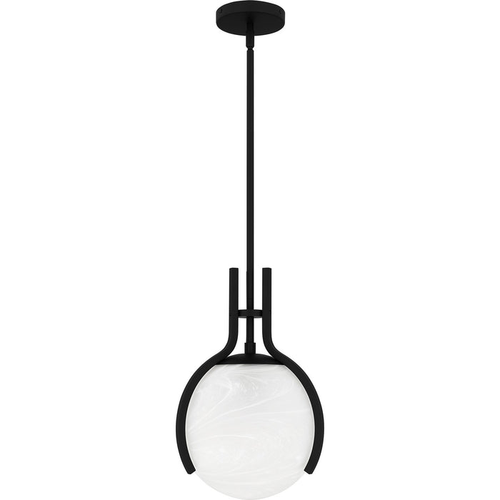 Quoizel - QP6741MBK - One Light Pendant - Quoizel Pendant - Matte Black