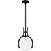 Quoizel - QP6741MBK - One Light Pendant - Quoizel Pendant - Matte Black