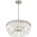 Quoizel - QP6742BN - Four Light Pendant - Quoizel Pendant - Brushed Nickel