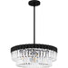 Quoizel - QP6742MBK - Four Light Pendant - Quoizel Pendant - Matte Black