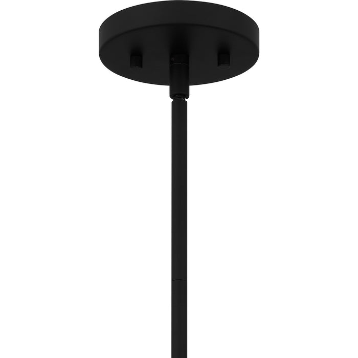 Quoizel - QP6742MBK - Four Light Pendant - Quoizel Pendant - Matte Black