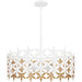 Quoizel - QP6746W - Four Light Pendant - Quoizel Pendant - Matte White