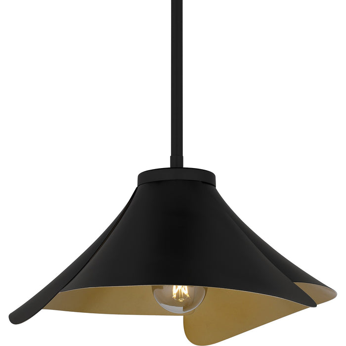 Quoizel - QP6747MBK - One Light Pendant - Quoizel Pendant - Matte Black