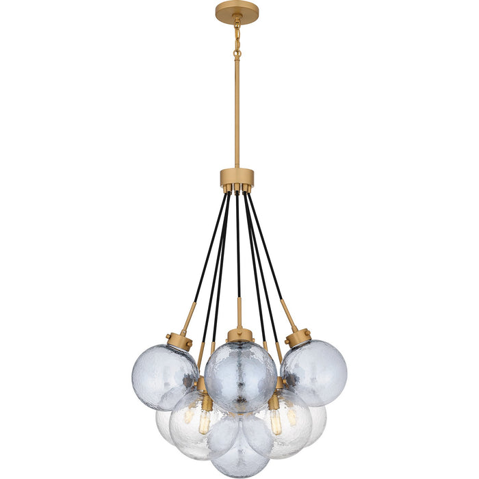 Quoizel - QP6749BWS - Four Light Pendant - Quoizel Pendant - Brushed Weathered Brass