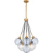 Quoizel - QP6749BWS - Four Light Pendant - Quoizel Pendant - Brushed Weathered Brass