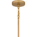 Quoizel - QP6749BWS - Four Light Pendant - Quoizel Pendant - Brushed Weathered Brass