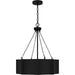 Quoizel - QP6755MBK - Four Light Pendant - Quoizel Pendant - Matte Black