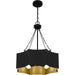 Quoizel - QP6755MBK - Four Light Pendant - Quoizel Pendant - Matte Black