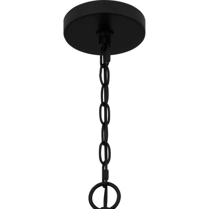 Quoizel - QP6755MBK - Four Light Pendant - Quoizel Pendant - Matte Black