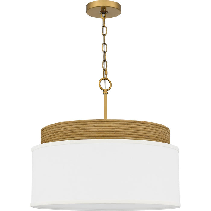 Quoizel - QP6757BRG - Four Light Pendant - Quoizel Pendant - Brushed Gold