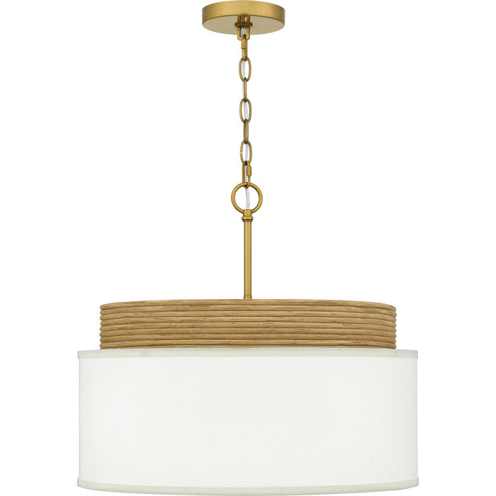 Quoizel - QP6757BRG - Four Light Pendant - Quoizel Pendant - Brushed Gold