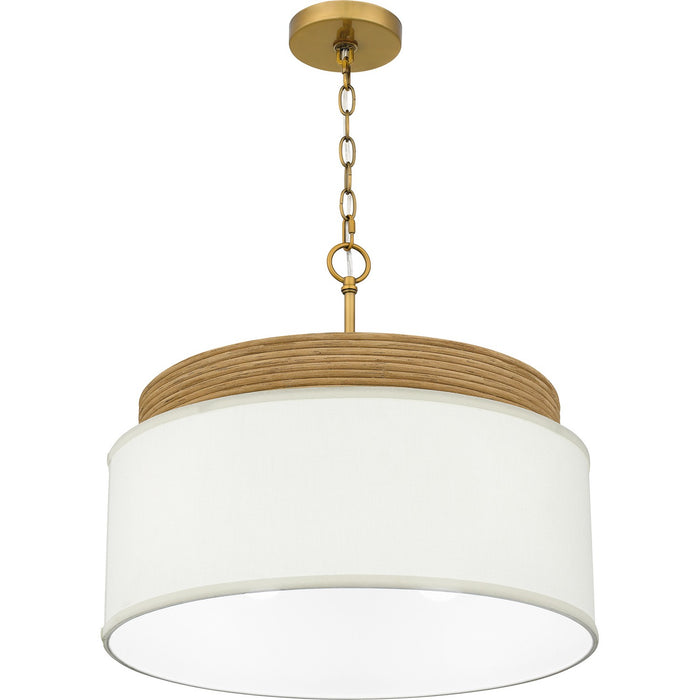 Quoizel - QP6757BRG - Four Light Pendant - Quoizel Pendant - Brushed Gold