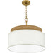 Quoizel - QP6757BRG - Four Light Pendant - Quoizel Pendant - Brushed Gold