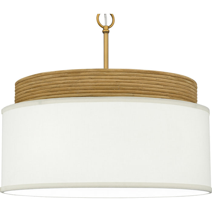 Quoizel - QP6757BRG - Four Light Pendant - Quoizel Pendant - Brushed Gold