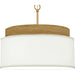 Quoizel - QP6757BRG - Four Light Pendant - Quoizel Pendant - Brushed Gold