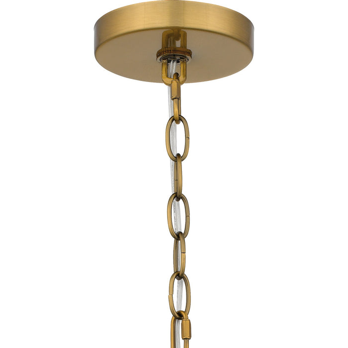 Quoizel - QP6757BRG - Four Light Pendant - Quoizel Pendant - Brushed Gold